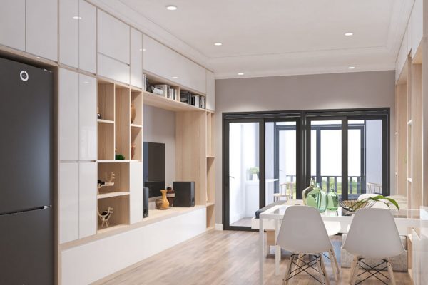 Thiết kế nội thất căn hộ R6 Royal City - A. Hùng