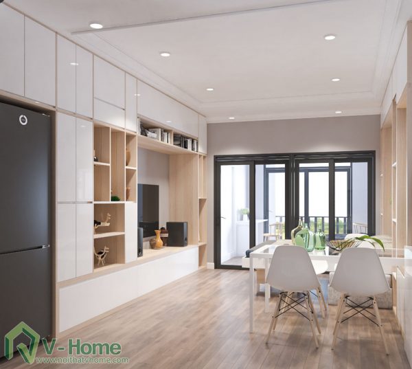 Thiết kế nội thất căn hộ R6 Royal City - A. Hùng