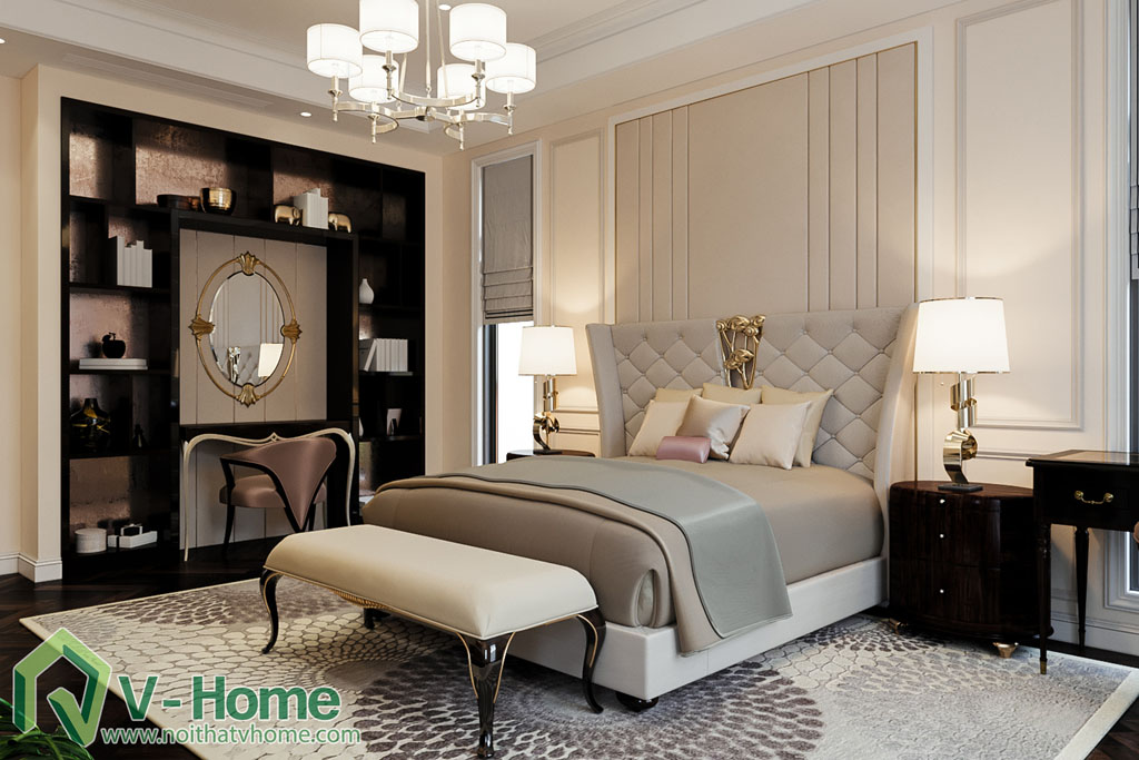 thiet-ke-phong-ngu-biet-thu-vinhomes-riverside-2 Thiết kế nội thất biệt thự Vinhomes Riverside - C. Trang