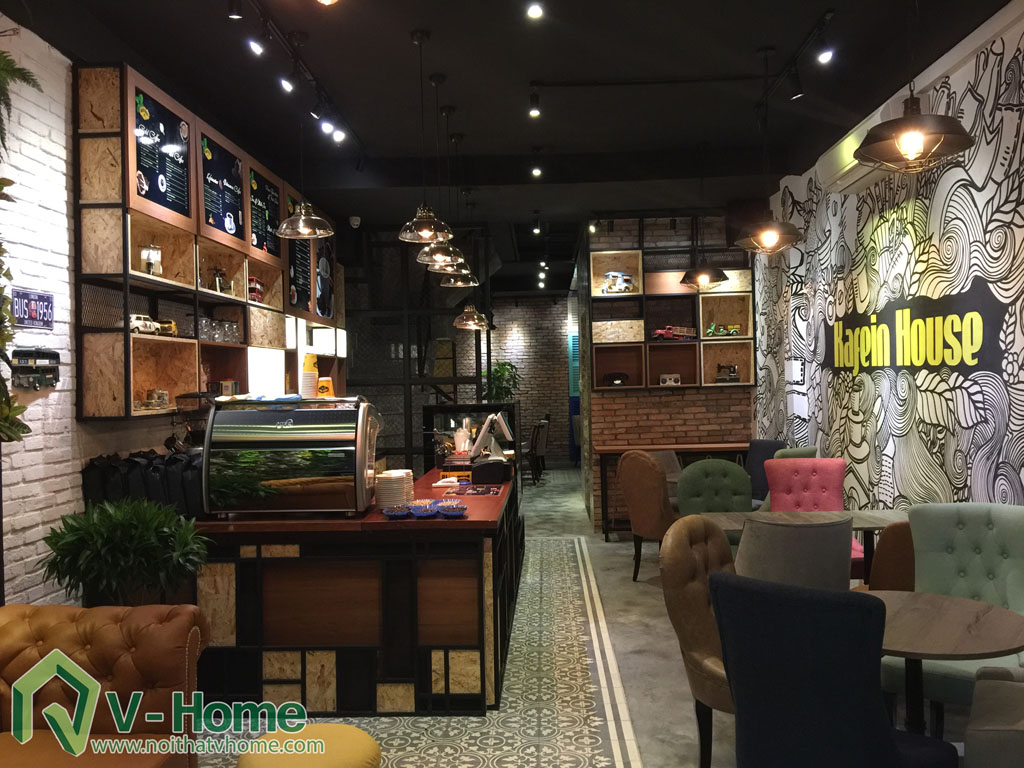 thiet-ke-quan-cafe-kafein-coffee-9 Thi công không gian Cafe Kafein House