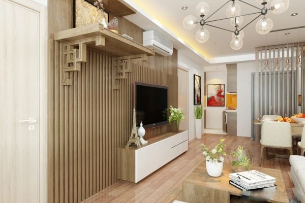 bàn thờ treo tường chung cư
