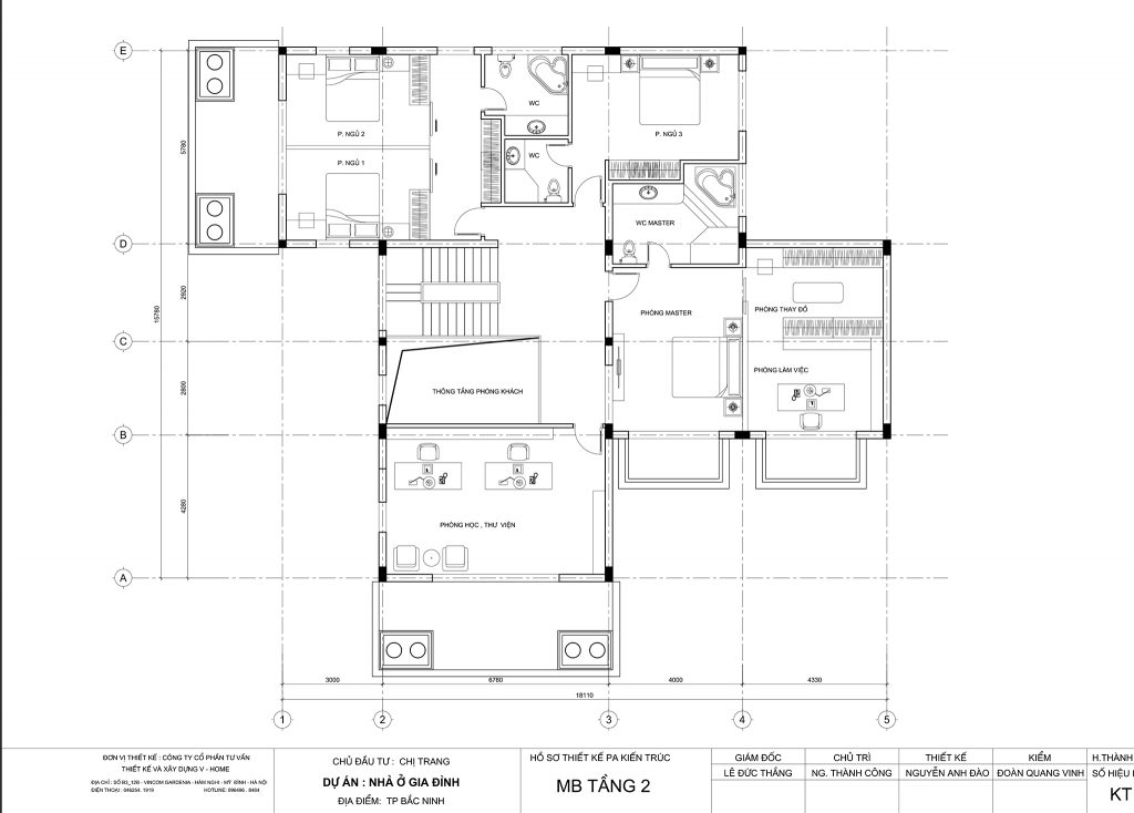 thiet-ke-biet-thu-tran-co-dien-4-2-1024x734 Thiết kế nội thất Officetel - giải pháp đầu tư hoàn hảo