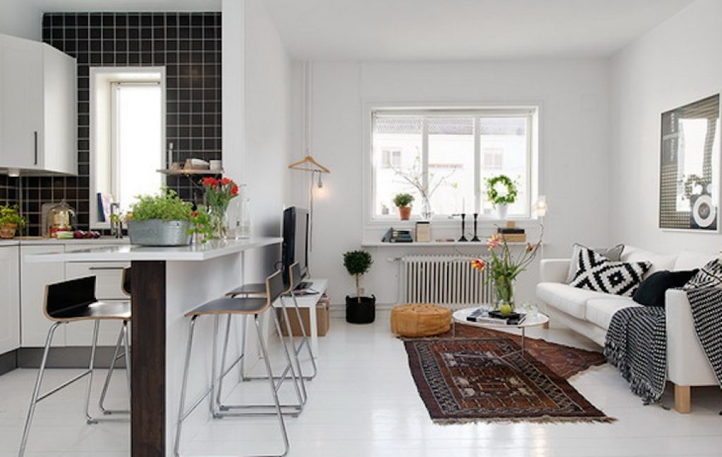 design-for-small-kitchen-and-living-room-best-10-open-plan-kitchen-living-room-ideas-for-small-spaces-style-1024x649 Gợi ý thiết kế quầy bar ngăn bếp và phòng khách