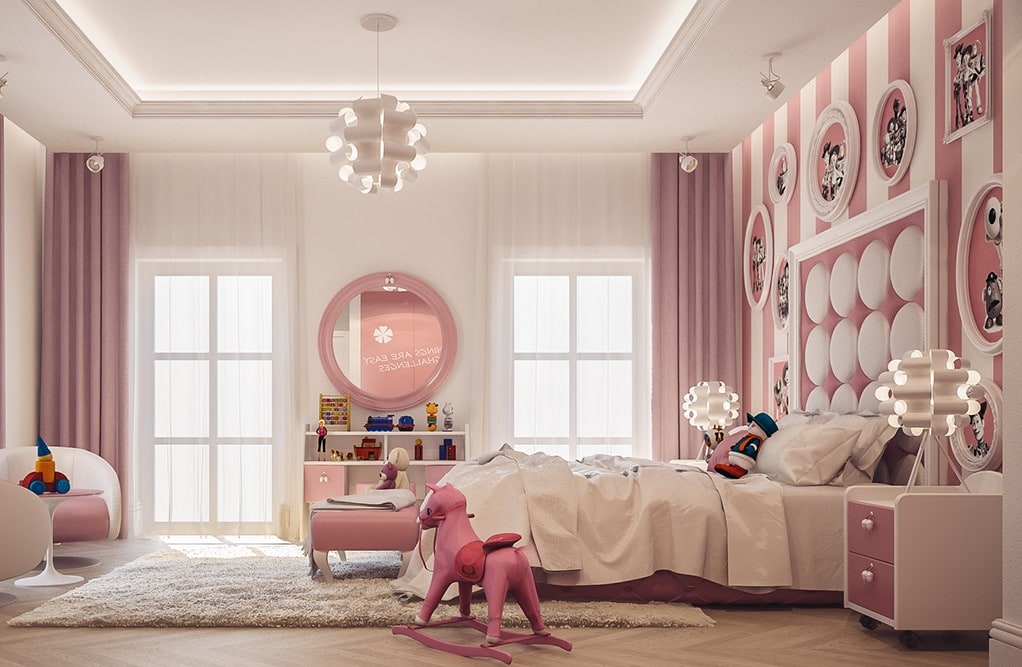 nhung-can-phong-hong-mau-hong-cho-be-gai_d2592387c9 Gợi ý cách thiết kế phòng ngủ cho bé gái 15 tuổi