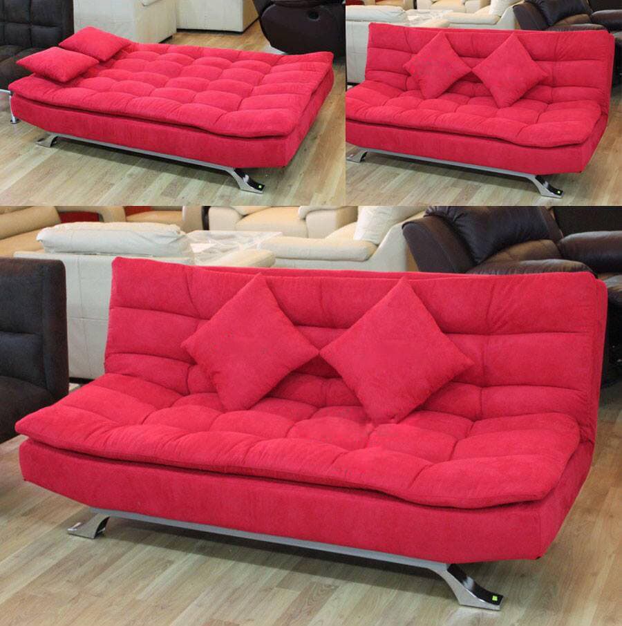 sofa-bed-đỏ Chọn ghế sofa giường tiện dụng cho không gian sống của bạn