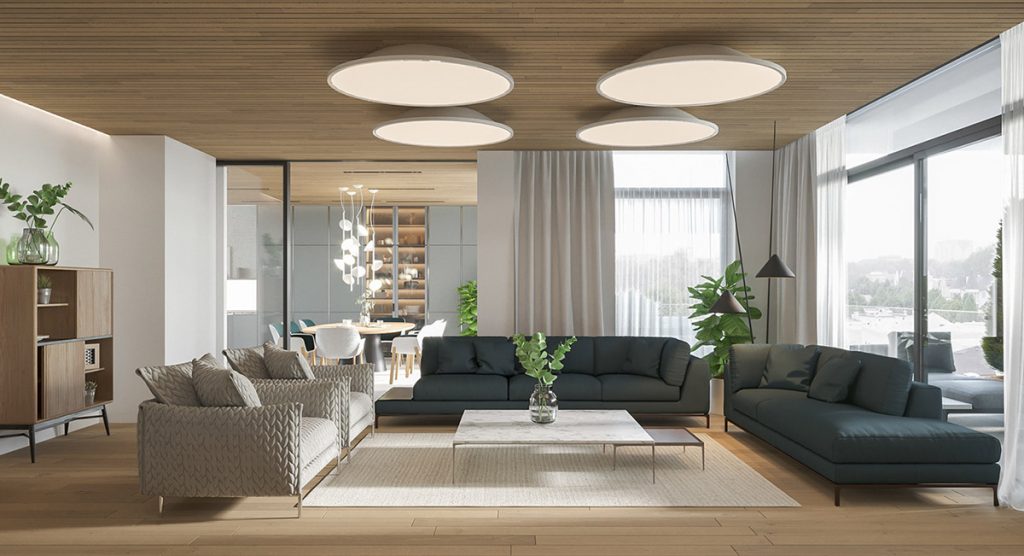 modern-living-room-with-light-wood-accents-1024x556 Tổng hợp 25+ phong cách thiết kế nội thất đẹp - Đâu sẽ là sự lựa chọn của bạn