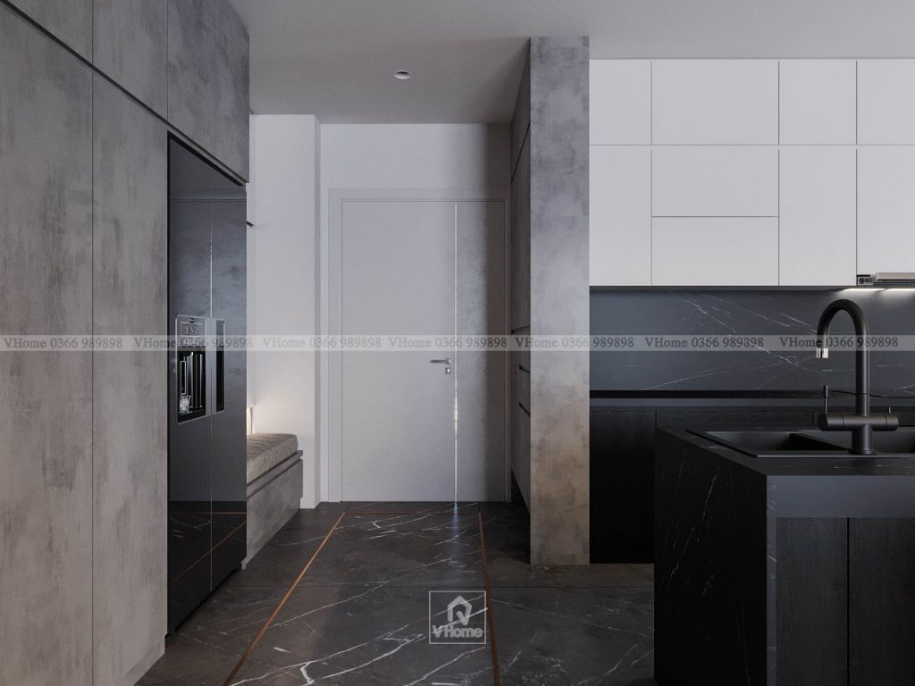 lối-vào-2-1024x768 Thiết kế nội thất chung cư Chelsea Park Trần Kim Xuyến