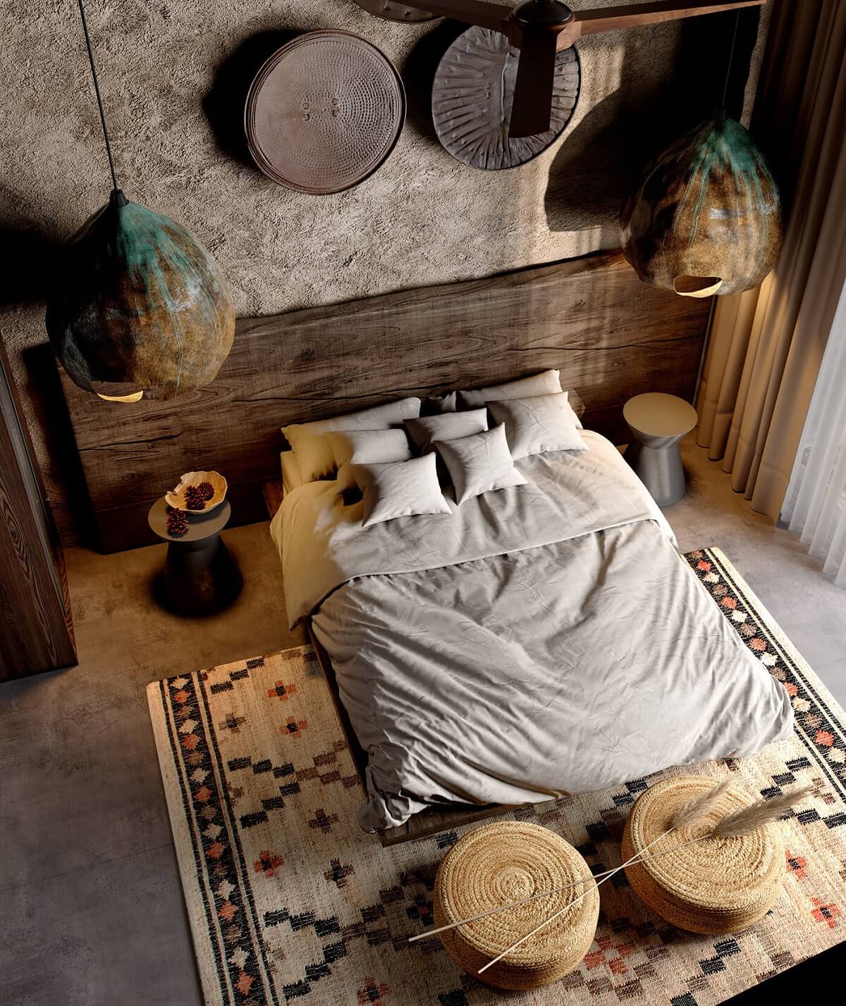 modern-rustic-house-joshua-tree-yana-prydalna-nordroom18 Phong cách Rustic - nét đẹp độc lạ trong xu hướng nội thất hiện nay